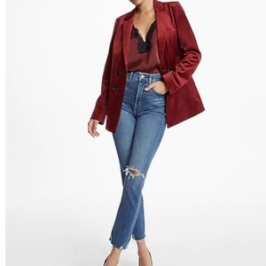 Slim Ankle Super High Rise Jeans